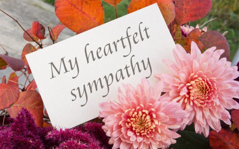 Express Your Condolences: 225 Sympathy Card Messages