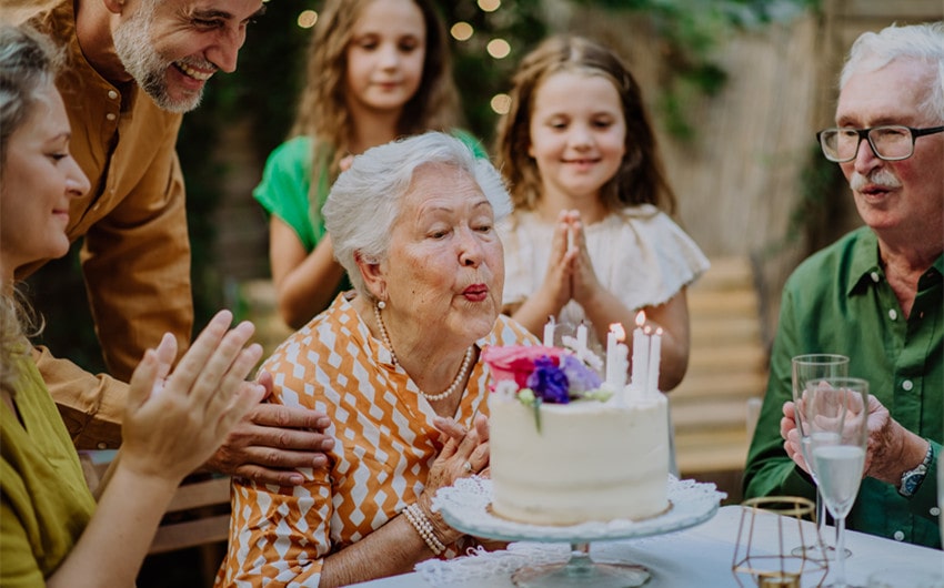 birthday message for a grandmother